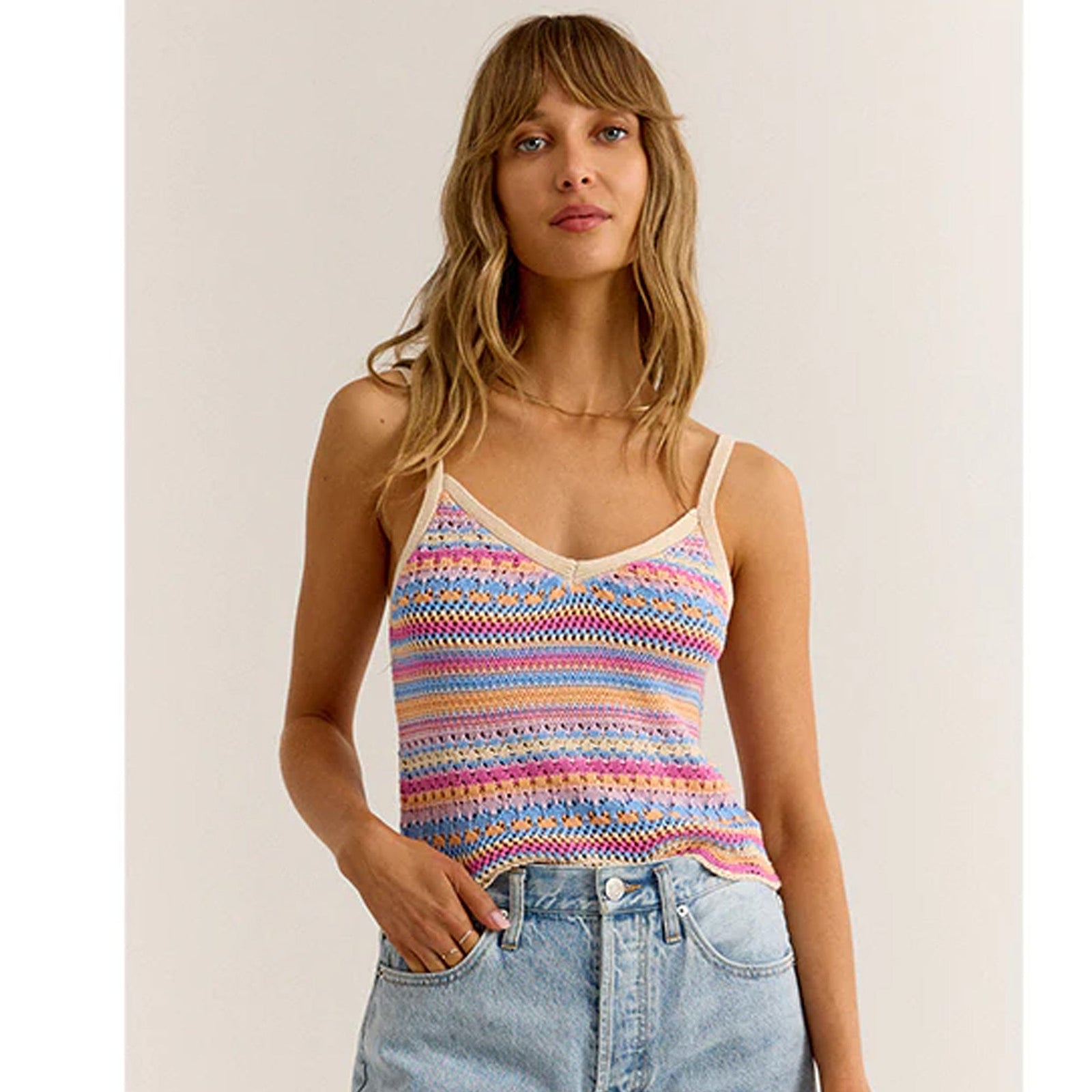 Yoanna Top in Raspberry Sorbet - Lockwood Shop - Z Supply