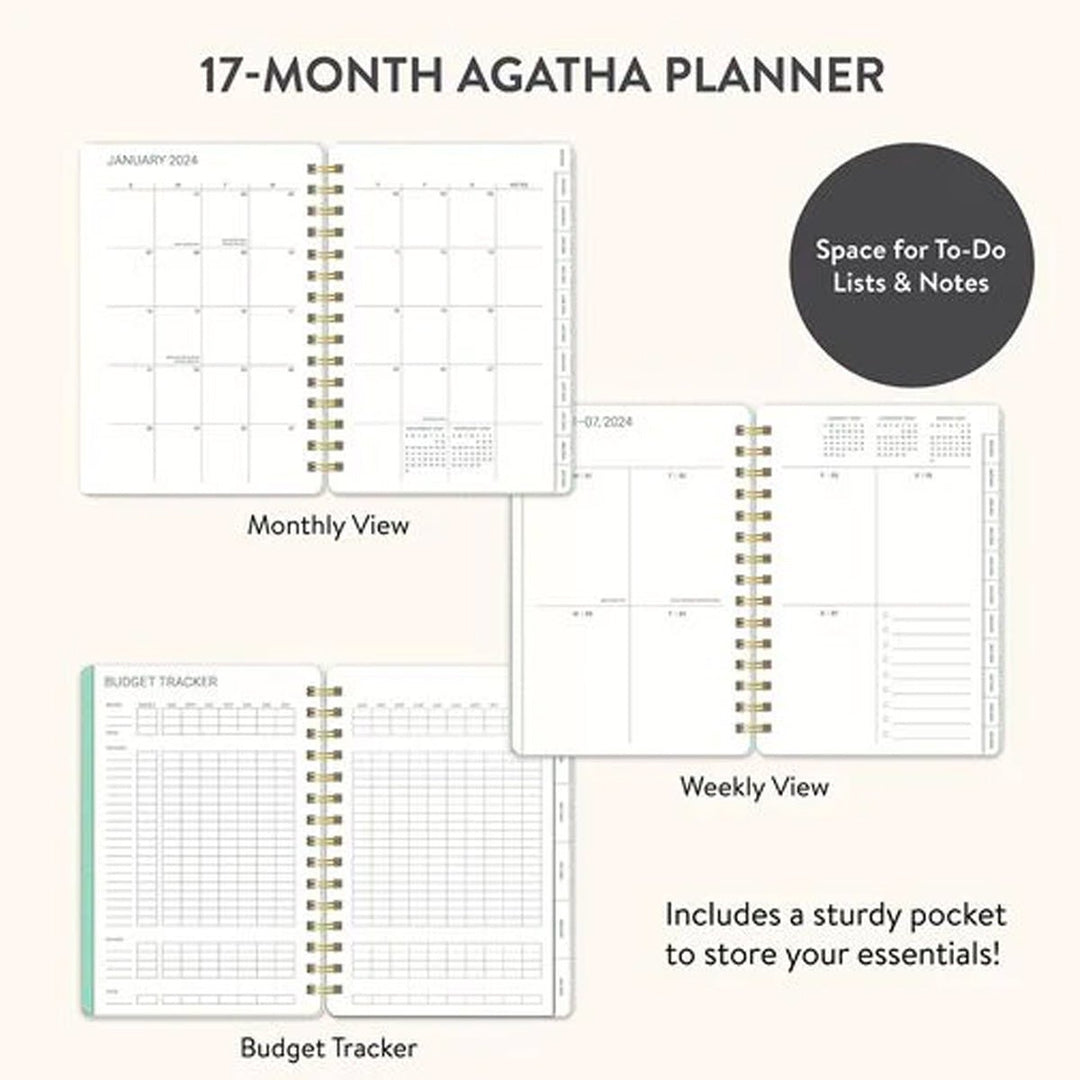 2023-2024 Agatha Planner - Lockwood Shop - Studio Oh