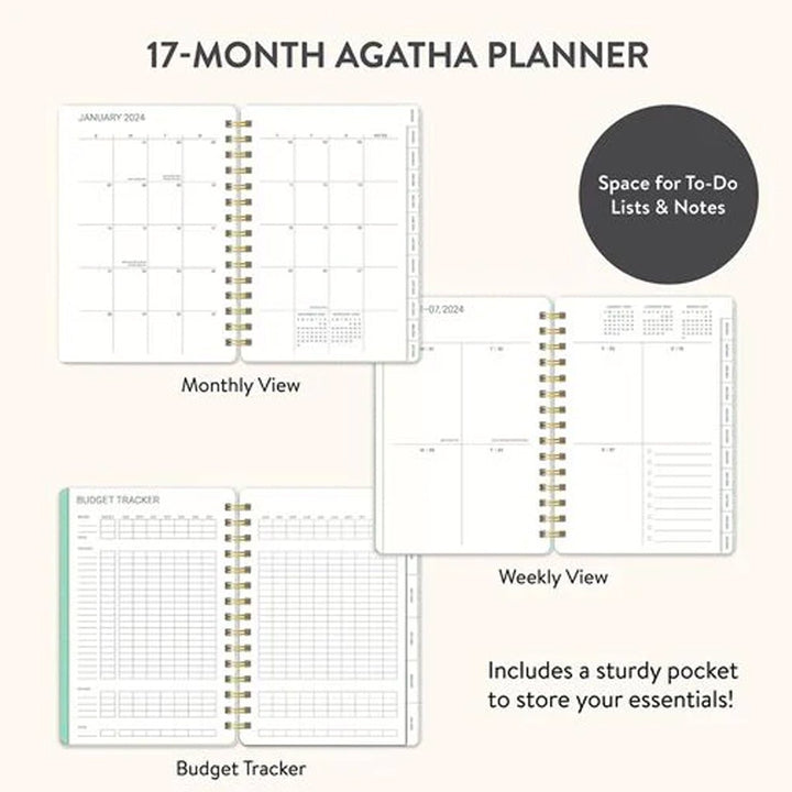 2023-2024 Agatha Planner - Lockwood Shop - Studio Oh