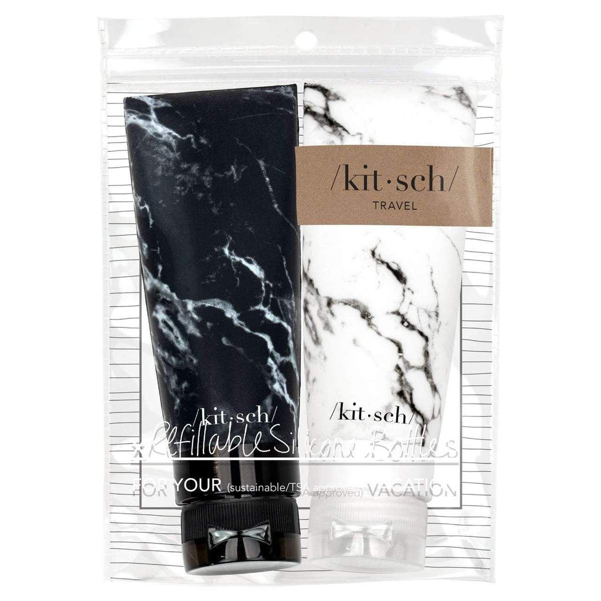 2pc Silicone Travel Bottle Set - Lockwood Shop - Kitsch