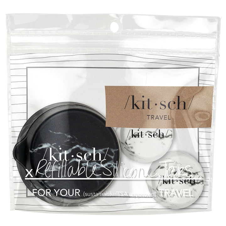 3pc Silicone Travel Jar Set - Lockwood Shop - Kitsch