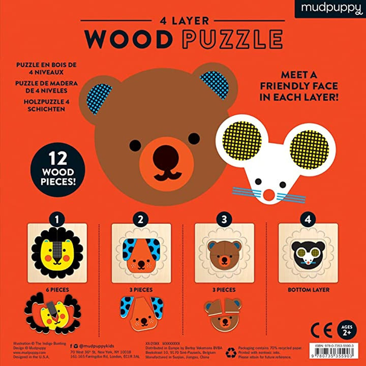 4-Layer Wood Puzzle - Lockwood Shop - Chronicle