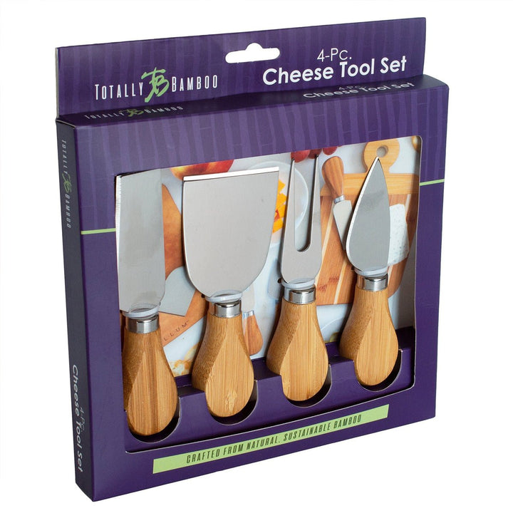 4-Piece Cheese Tool Set - Lockwood Shop - Totally Bamboo