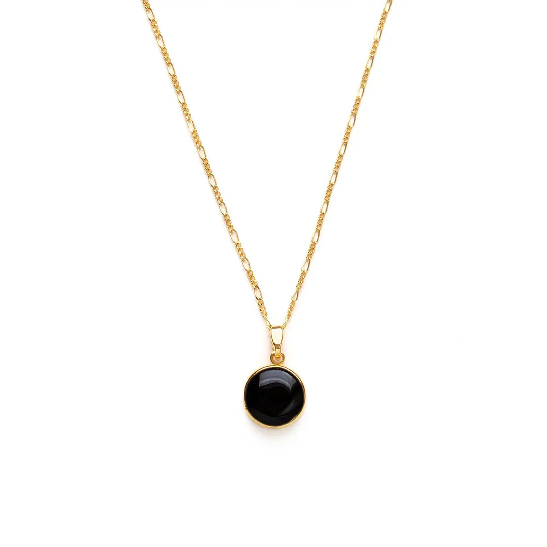 Small Round Enamel Locket