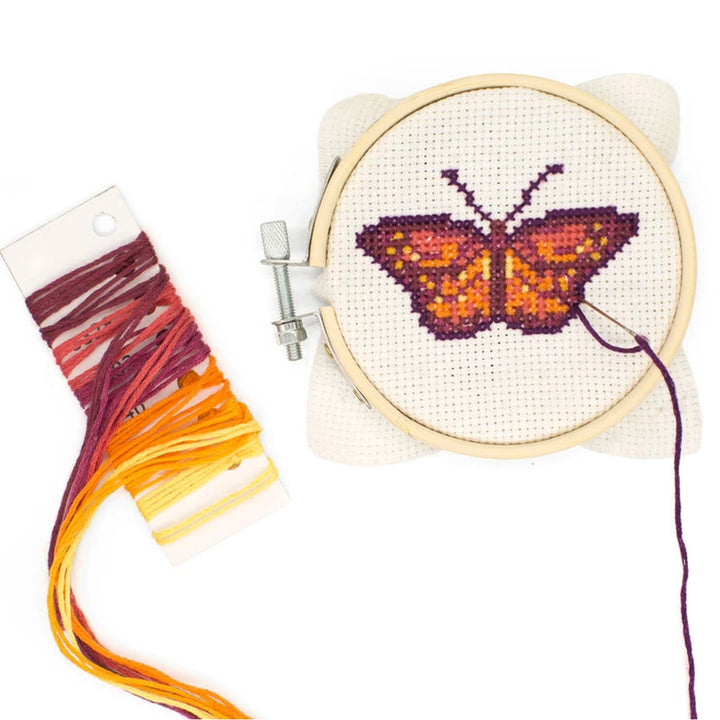 Mini Cross Stitch Embroidery Kit
