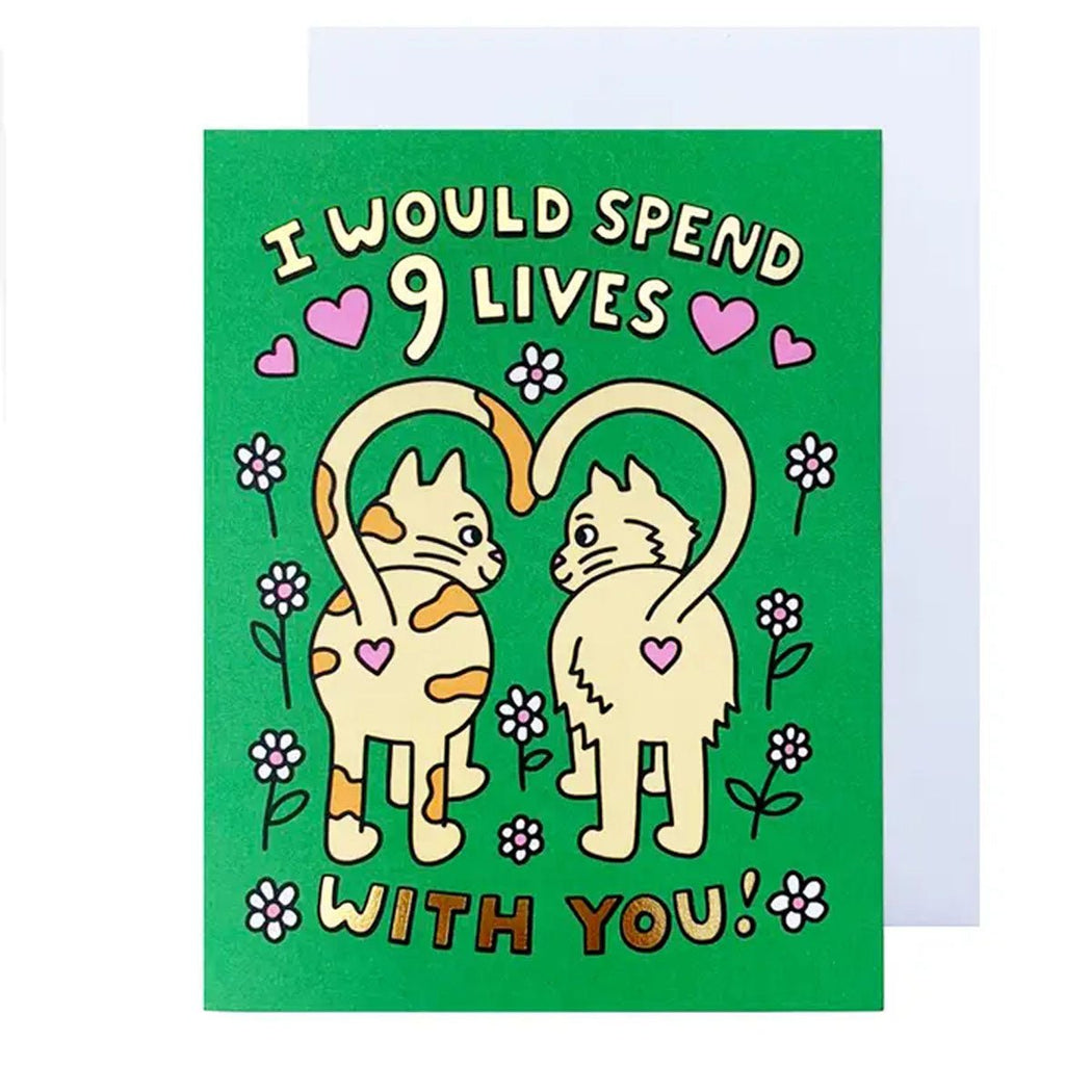 9 Lives Greeting Card - Lockwood Shop - The Social Type