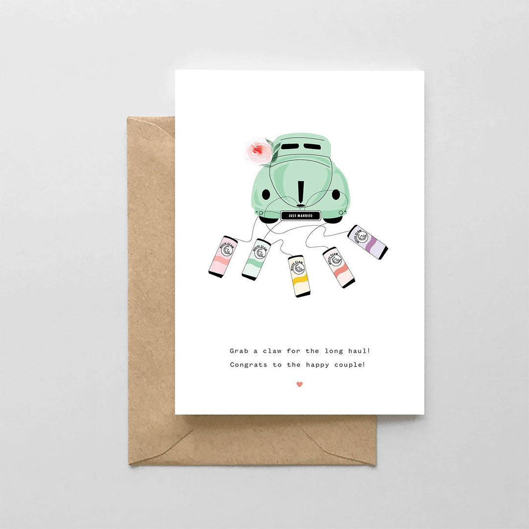 A Claw for the Long Haul Greeting Card - Lockwood Shop - Spaghetti &amp; Meatballs