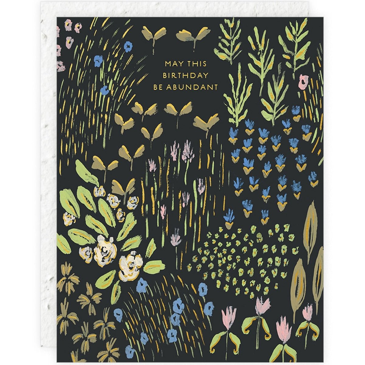 Abundance Plantable Birthday Card - Lockwood Shop - Seedlings