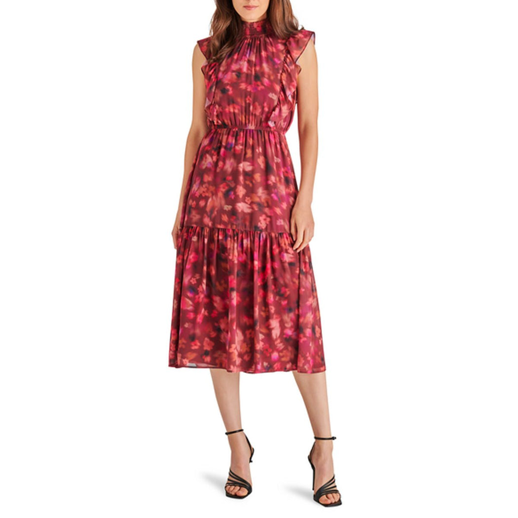 Anna Dress in Pink Multi - Lockwood Shop - Steve Madden