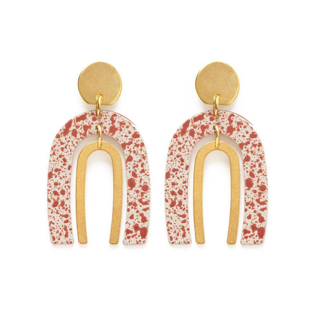 Arches in Splatter Earrings - Lockwood Shop - Amano