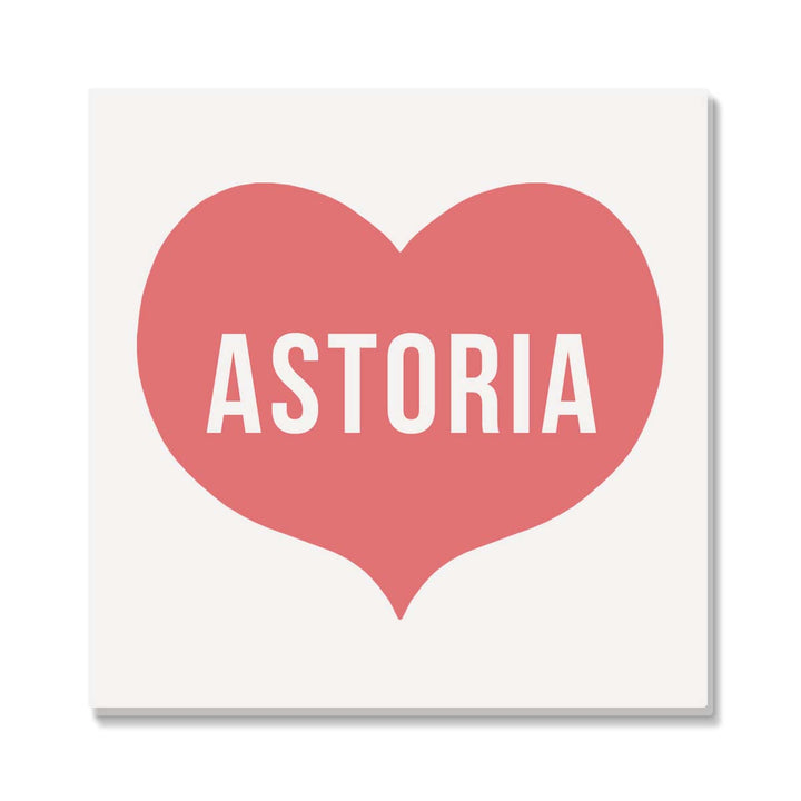 Astoria Big Heart Coaster - Lockwood Shop - Rock Scissor Paper