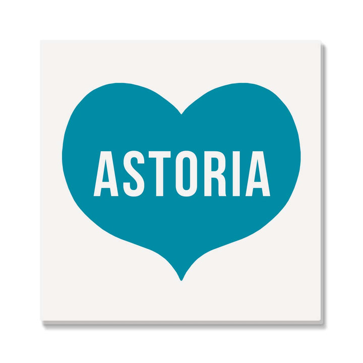 Astoria Big Heart Coaster - Lockwood Shop - Rock Scissor Paper