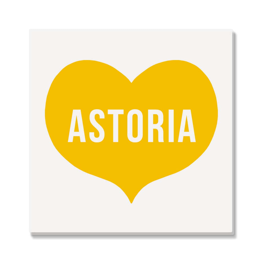 Astoria Big Heart Coaster - Lockwood Shop - Rock Scissor Paper