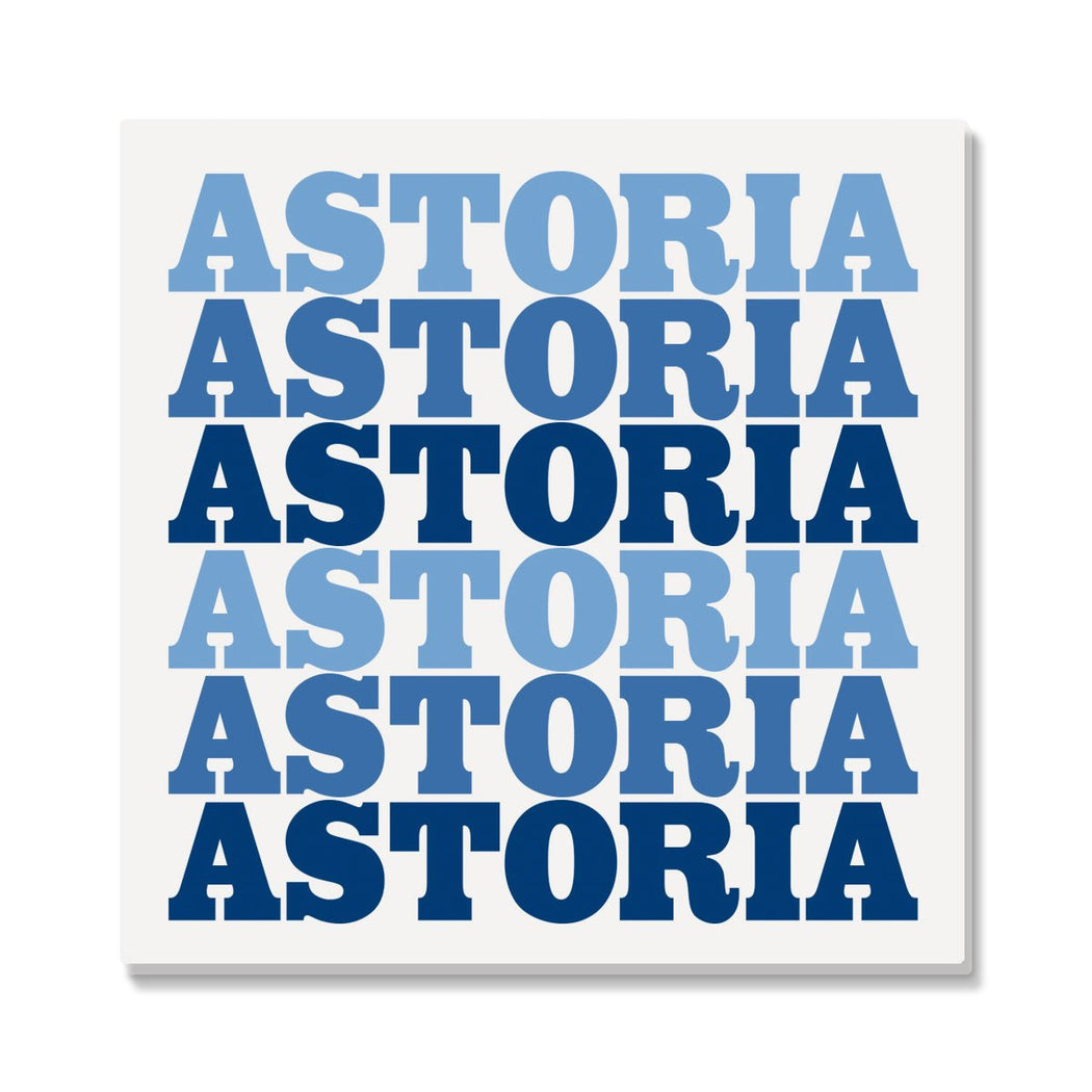 Astoria Blue Repeat Coaster - Lockwood Shop - Rock Scissor Paper