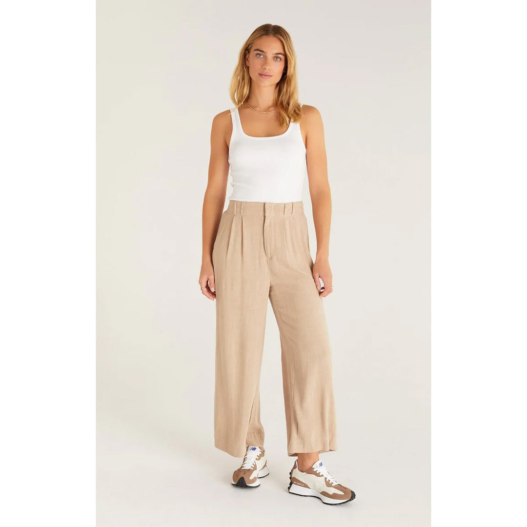 Audrey Rib Tank in White - Lockwood Shop - Z Supply