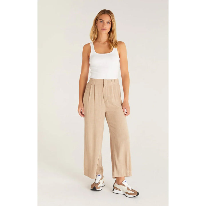 Audrey Rib Tank in White - Lockwood Shop - Z Supply