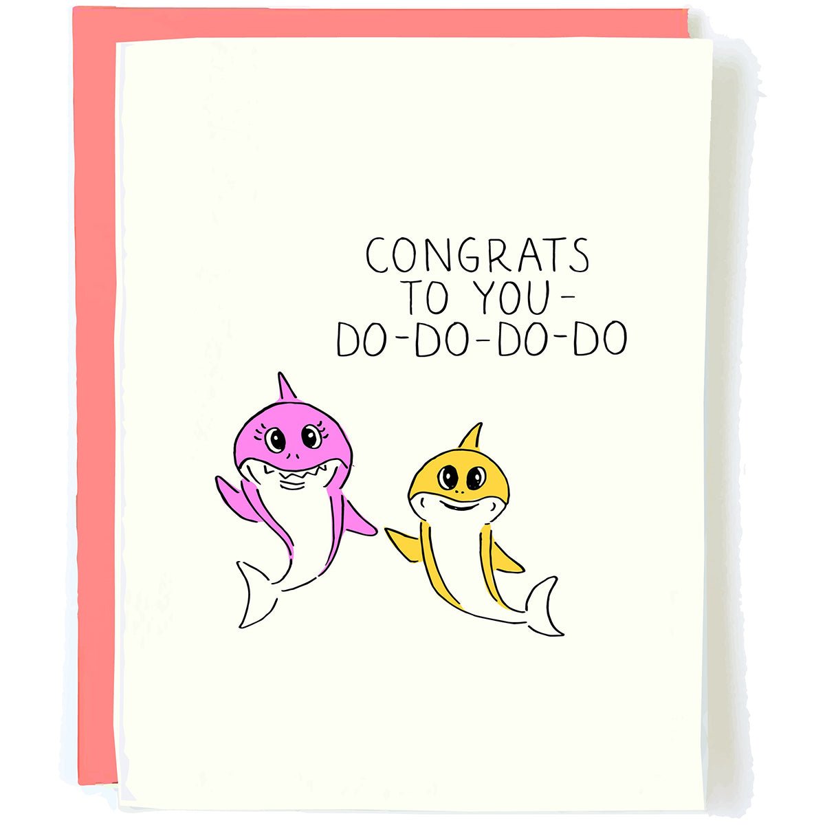 Baby Shark Pregnancy Card - Lockwood Shop - Pop Paper