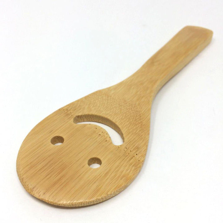 Bamboo Smiley Face Rice Paddle - Lockwood Shop - Time Concept