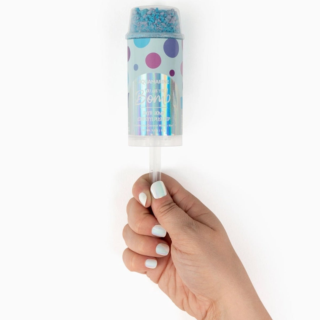 Bath Bomb Confetti Push Pop - Lockwood Shop - Cait + Co