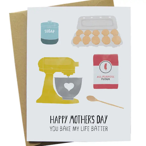 Batter Mother's Day Greeting Card - Lockwood Shop - Paper Wolf