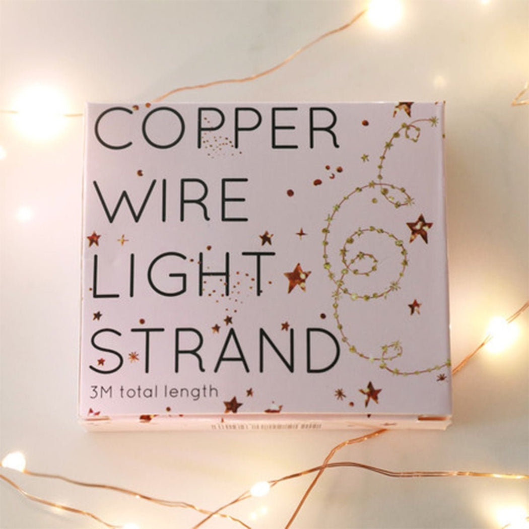 Battery Powered Wire String Lights - Lockwood Shop - Lisa Angel