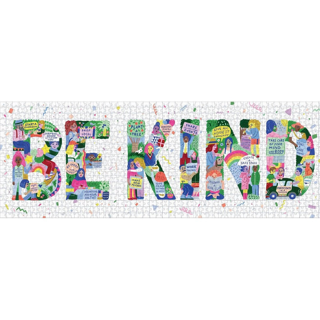 Be Kind Panoramic Puzzle - Lockwood Shop - Chronicle