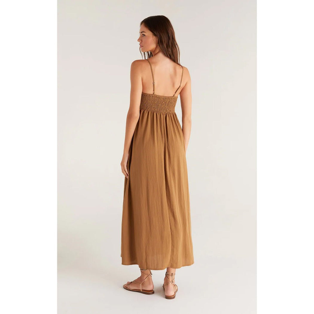 Beachside Midi Dress in Otter - Lockwood Shop - Z Supply