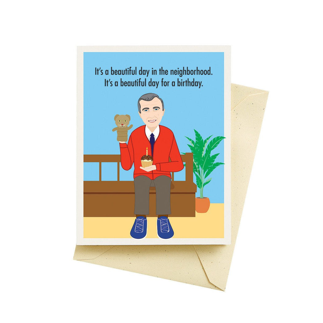 Beautiful Day Birthday Card - Lockwood Shop - Seltzer Goods