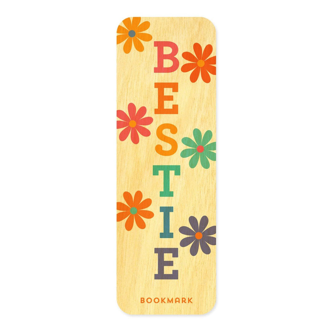 Bestie Birthday Bookmark Greeting Card - Lockwood Shop - Night Owl Paper Goods