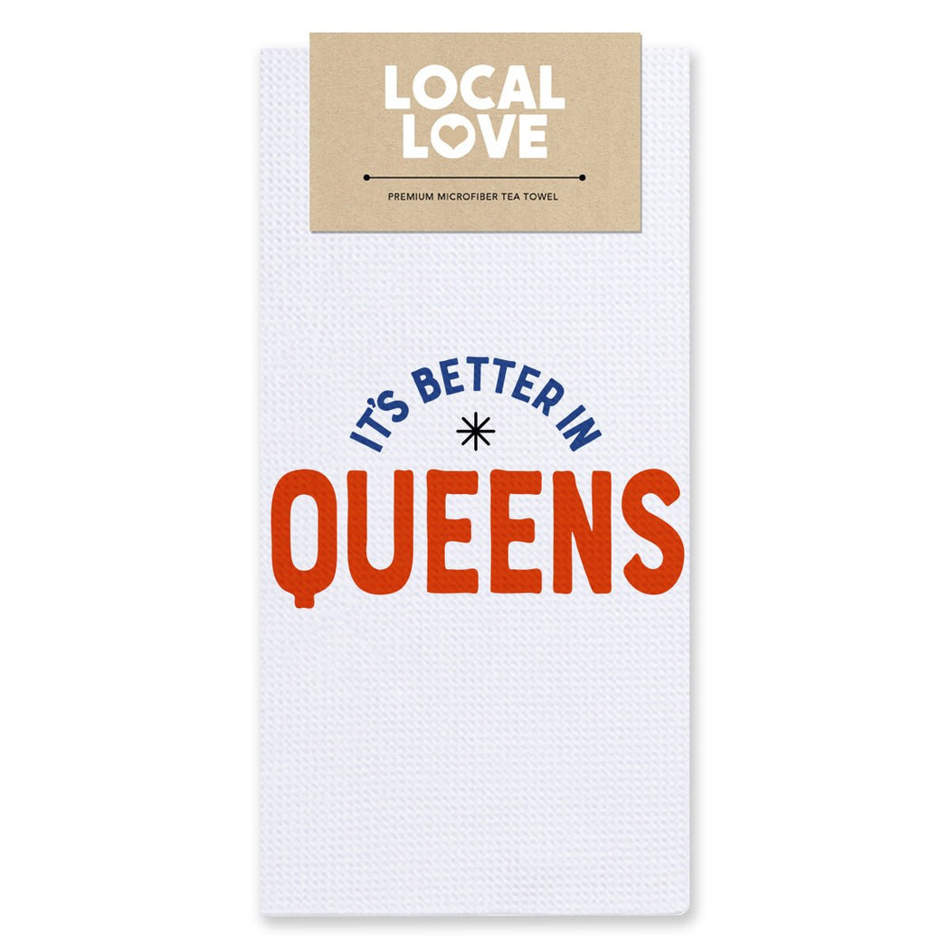 Better in Queens Tea Towel - Lockwood Shop - Rock Scissor Paper