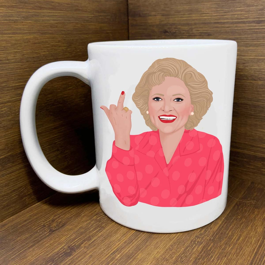 Betty White Bird Mug - Lockwood Shop - Citizen Ruth