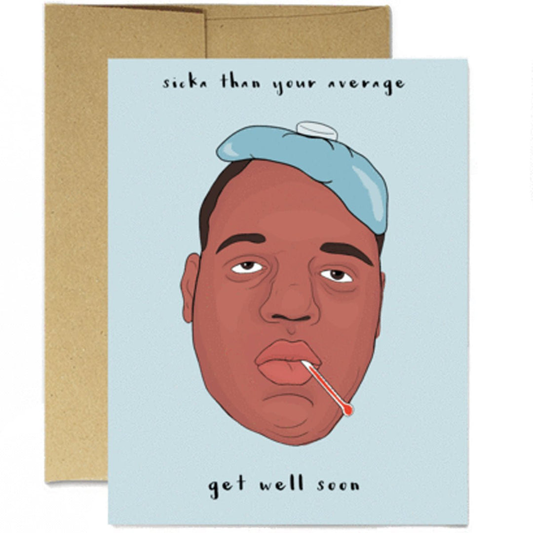 Biggie Sicka Greeting Card - Lockwood Shop - Party Mountain Paper
