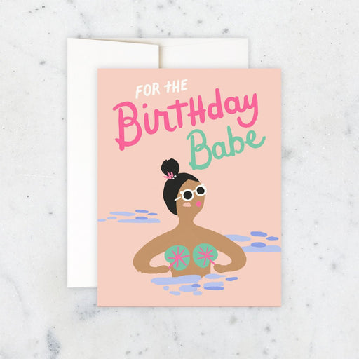 Birthday Babe Greeting Card - Lockwood Shop - Idlewild Co