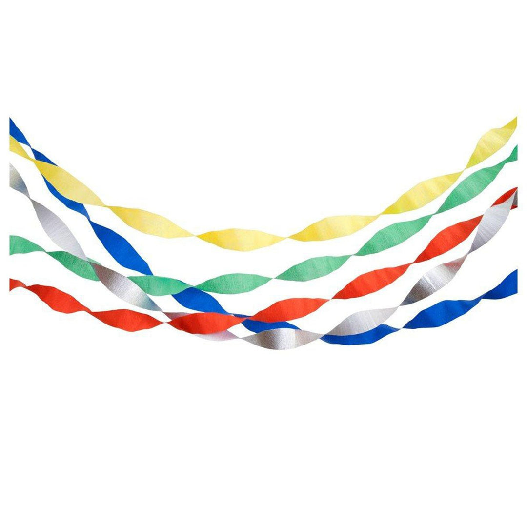 Birthday Crepe Paper Streamers - Lockwood Shop - Meri Meri