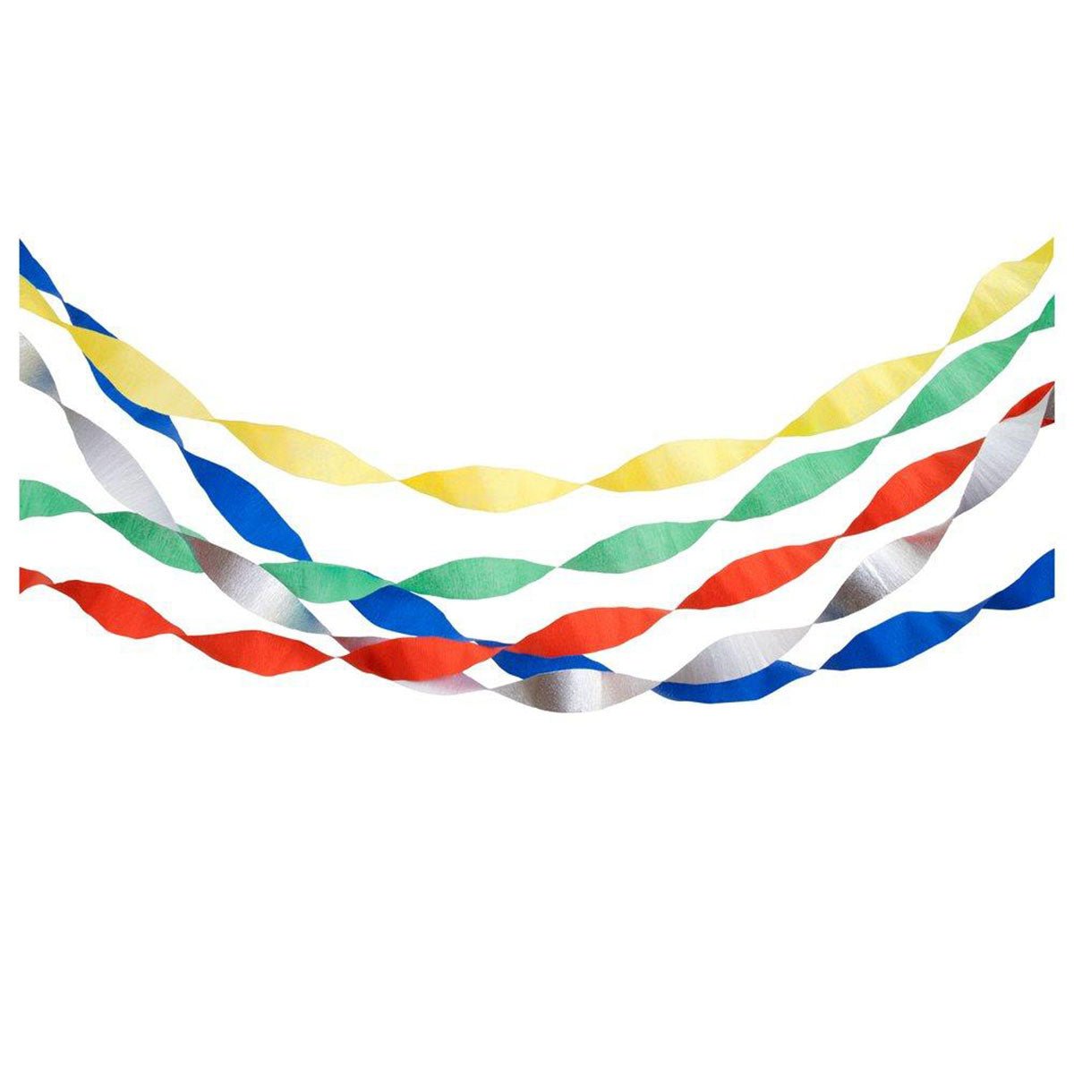 Birthday Crepe Paper Streamers - Lockwood Shop - Meri Meri