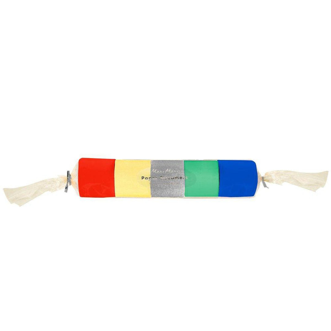 Birthday Crepe Paper Streamers - Lockwood Shop - Meri Meri