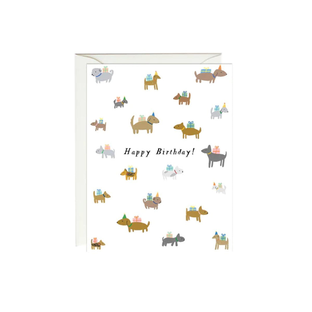 Birthday Dogs Greeting Card - Lockwood Shop - Paula &amp; Waffle