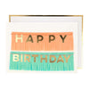 Birthday Fringe Garland Card - Lockwood Shop - Meri Meri