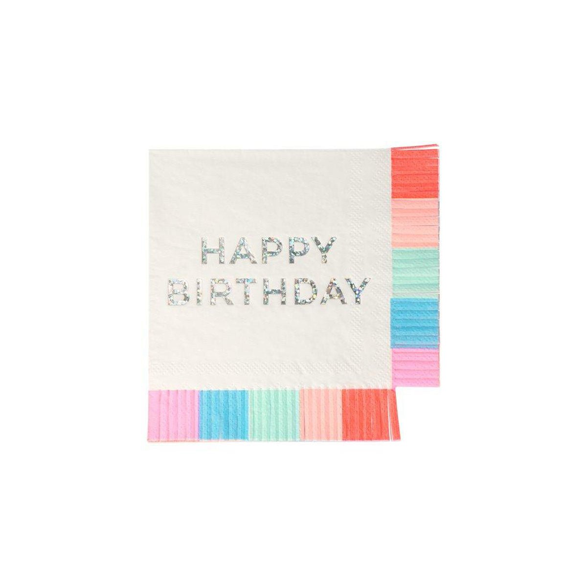 Birthday Fringe Small Napkins - Lockwood Shop - Meri Meri