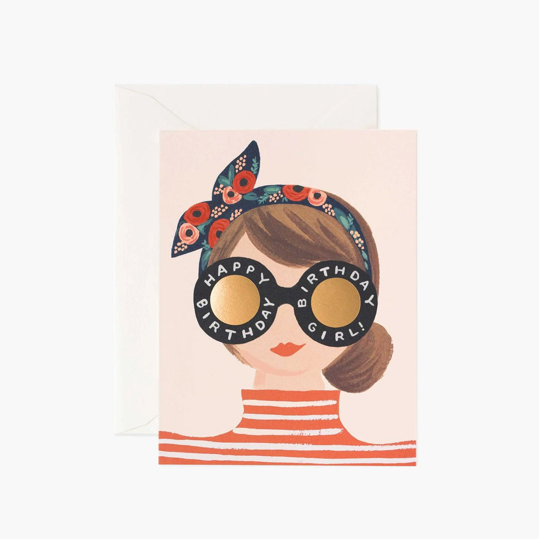 Birthday Girl Birthday Greeting Card - Lockwood Shop - Rifle