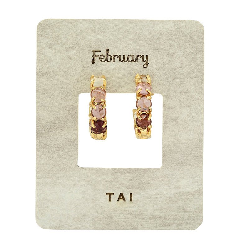 Birthstone Huggies - Lockwood Shop - TAI