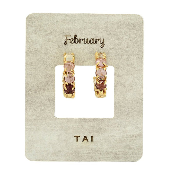 Birthstone Huggies - Lockwood Shop - TAI
