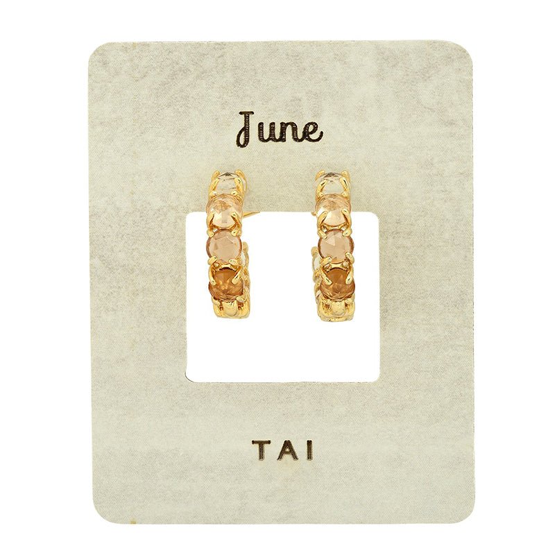 Birthstone Huggies - Lockwood Shop - TAI