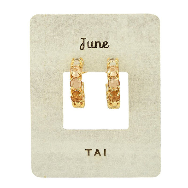 Birthstone Huggies - Lockwood Shop - TAI