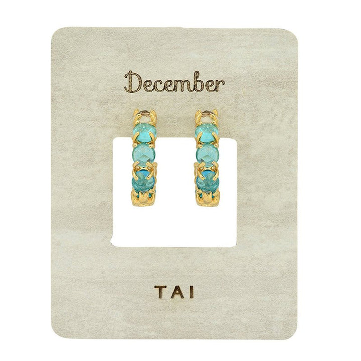 Birthstone Huggies - Lockwood Shop - TAI