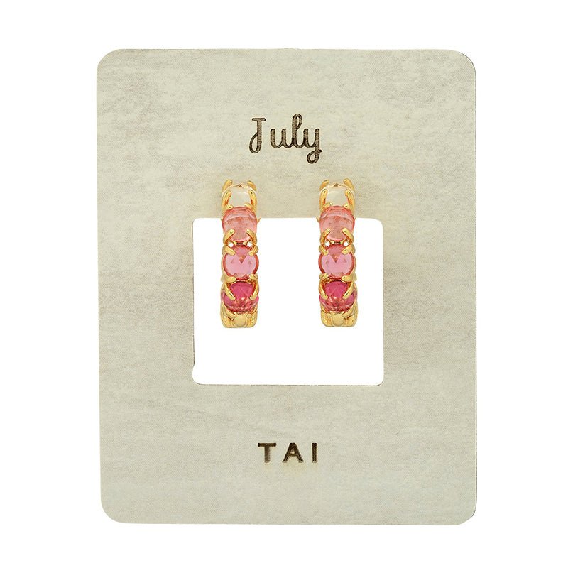 Birthstone Huggies - Lockwood Shop - TAI
