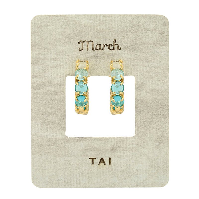 Birthstone Huggies - Lockwood Shop - TAI