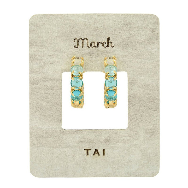 Birthstone Huggies - Lockwood Shop - TAI