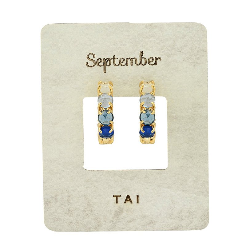 Birthstone Huggies - Lockwood Shop - TAI