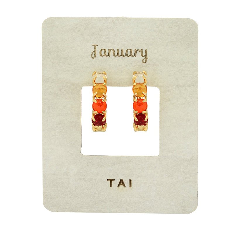 Birthstone Huggies - Lockwood Shop - TAI